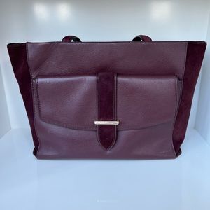 Kate Spade burgundy tote